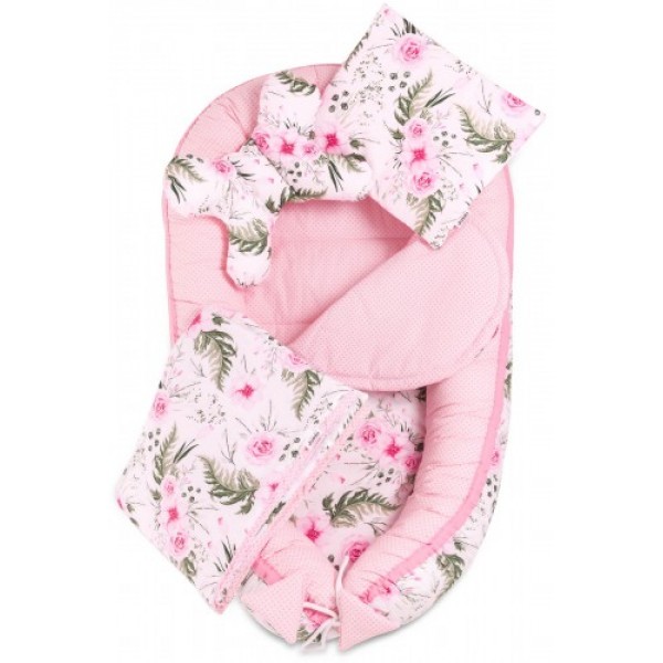 5 delni komplet Jukki Comfort In Garden Pink 